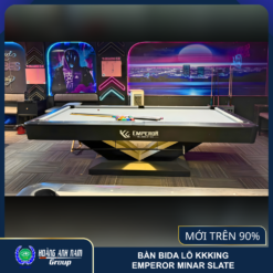 Bàn Bida KKKing Emperor Minar Slate | Mới Trên 90% | BH 36 Tháng