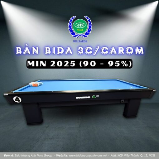 Bàn 3C min 2025 | Bida Hoàng Anh Nam Group