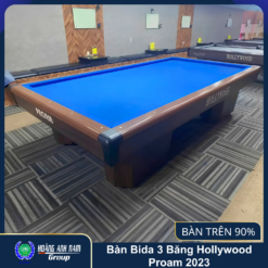 Bàn Bida 3 Băng Hollywood Proam 2023 | Bàn Trên 90% | BH 36 Tháng