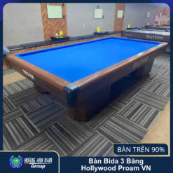 Bàn Bida 3 Băng Hollywood Proam VN - BÀN TRÊN 90%