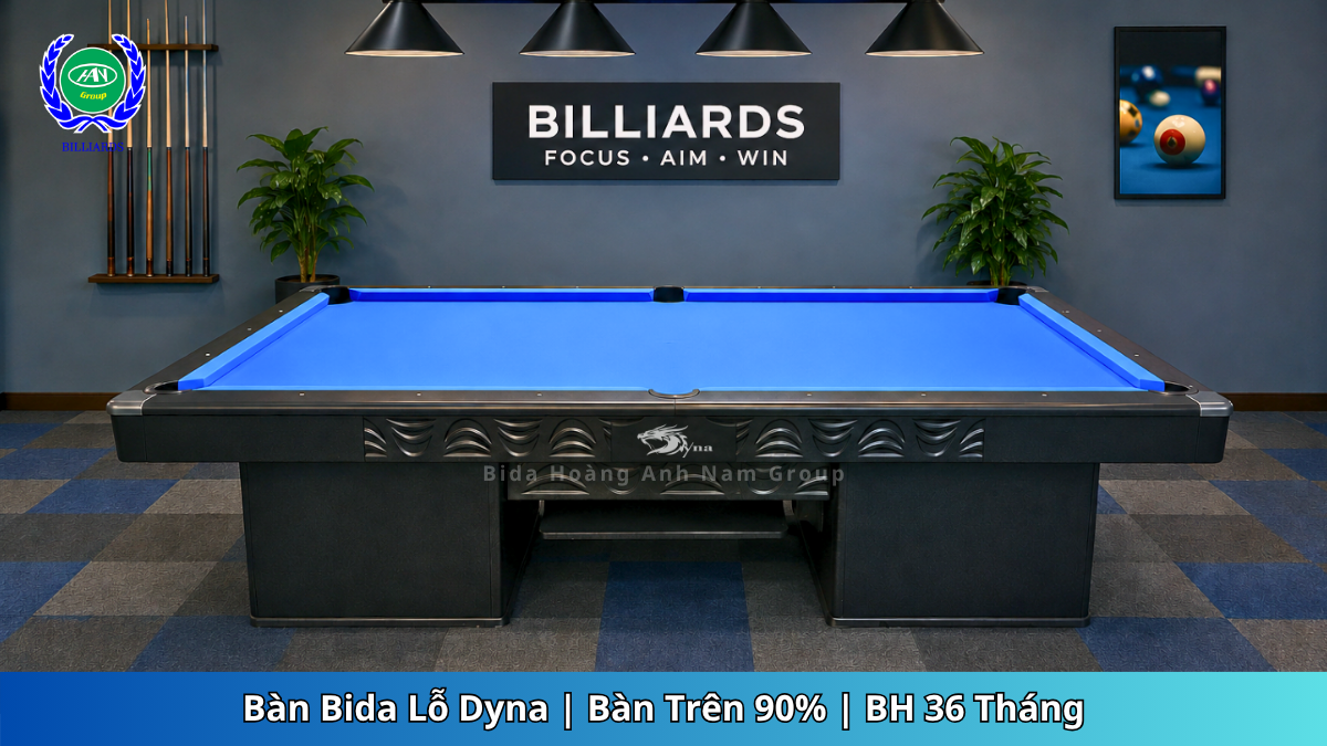 Bàn Bida Lỗ Dyna | Bàn Trên 90% | BH 36 Tháng