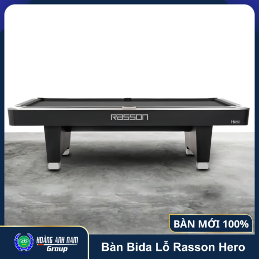 Bàn Bida Lỗ Rasson Hero - Màu Đen - Bàn 100%