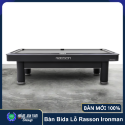 Bàn Bida Lỗ Rasson Ironman - Màu Đen - Bàn 100%
