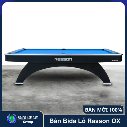 Bàn Bida Lỗ Rasson OX - Màu Đen - Bàn 100%