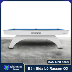 Alternative view of Bàn Bida Lỗ Rasson OX Chính Hãng (Trắng-Đen) | Mới 100% | BH 36 Tháng