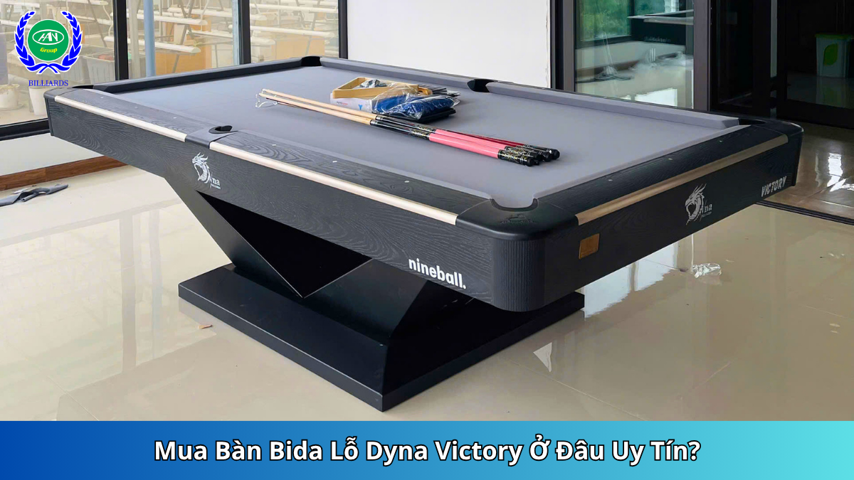 Mua Bàn Bida Lỗ Dyna Victory Ở Đâu Uy Tín | Bida Hoàng Anh Nam Group