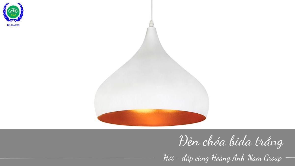 Đèn Chóa Bida - Trắng