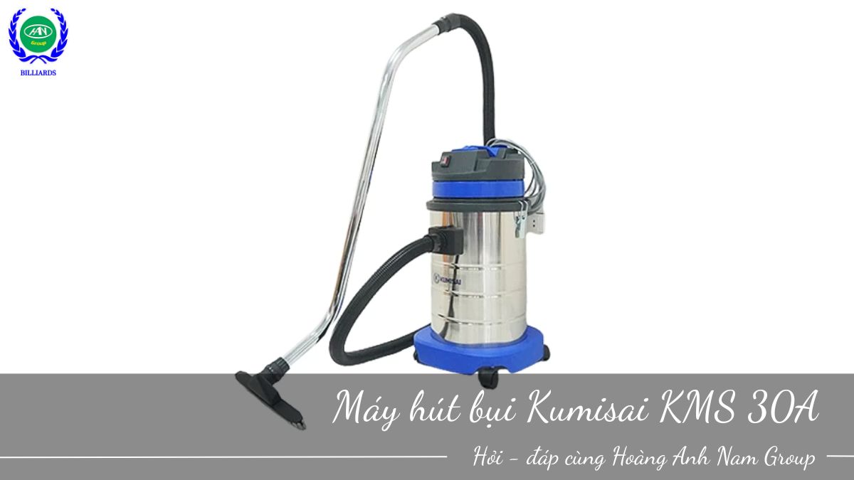 Máy hút bụi công nghiệp Kumisai KMS 30A