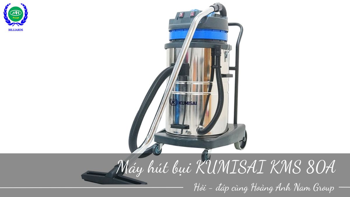 Máy hút bụi công nghiệp Kumisai KMS 80A