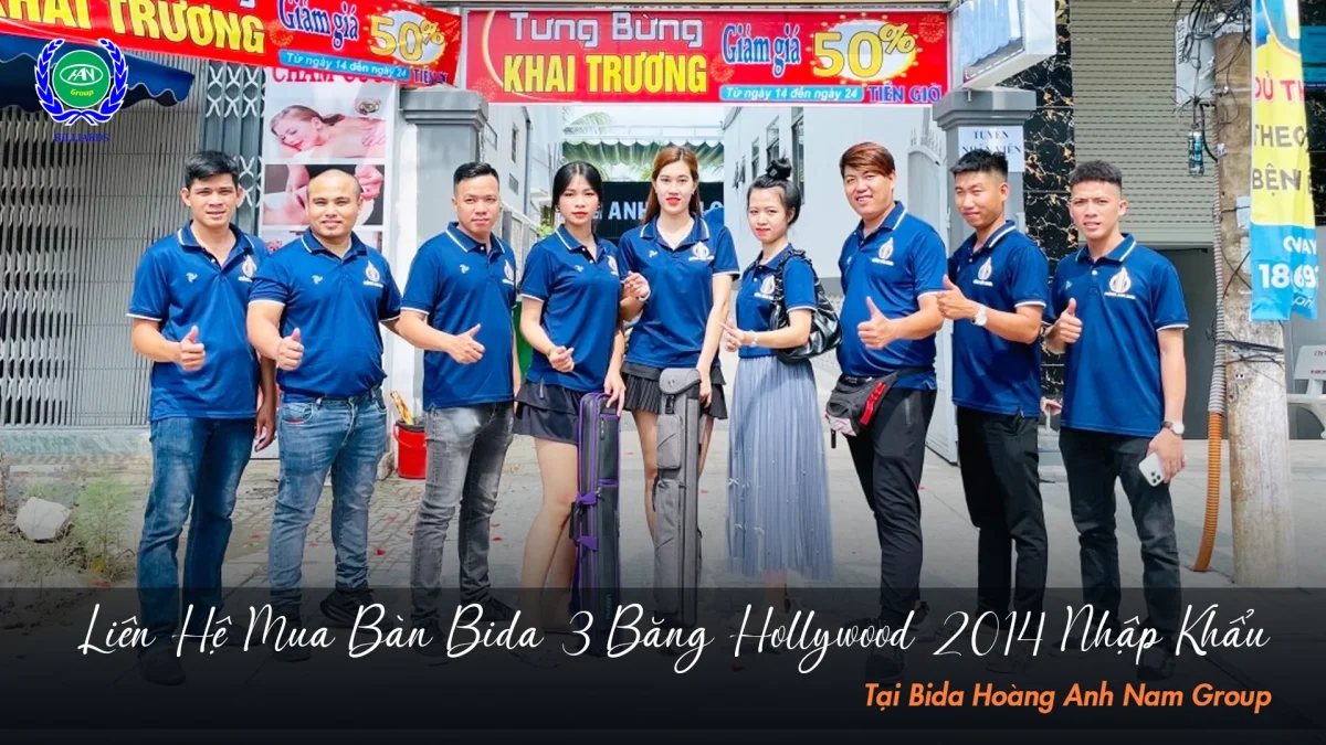 Đặt mua Hollywood 2014 chính hãng tại Bida Hoàng Anh Nam Group hôm nay