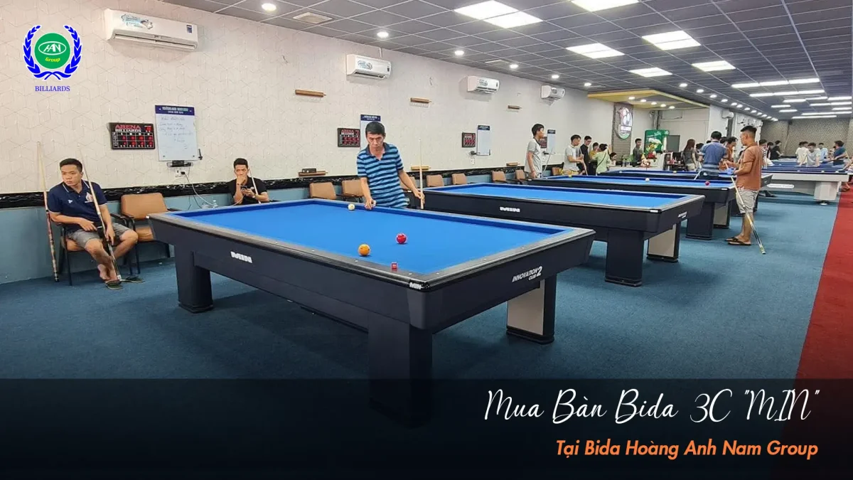 Mua Bàn Bida 3C MIN 2023 Ở Đâu Uy Tín | Bida Hoàng Anh Nam Group