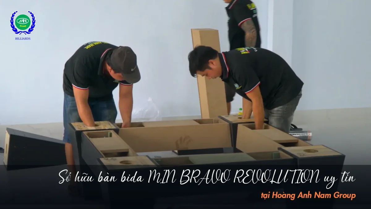 Mua Bàn Bida 3C MIN BRAVO REVOLUTION Ở Đâu Uy Tín | Bida Hoàng Anh Nam Group