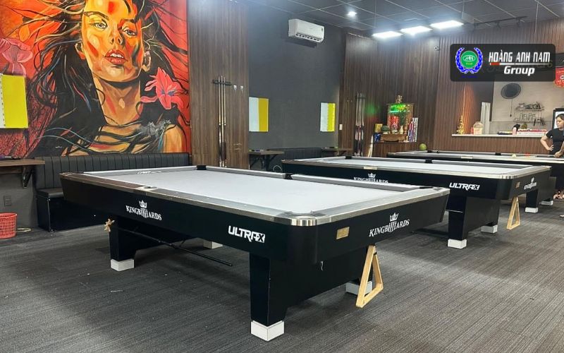 Hệ thống chân và khung bàn King Ultra X chống rung | Bida Hoàng Anh Nam Group