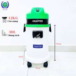 Alternative view of MÁY HÚT BỤI KRAFFER KF130_THÙNG NHỰA