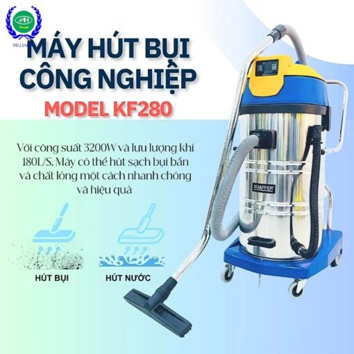Máy hút bụi công nghiệp Kraffer KF280