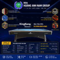 Alternative view of Bàn Bida Lỗ KingKong Titanium | Bàn Trên 90% | BH 36 Tháng