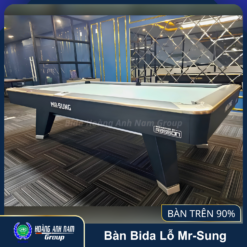 Alternative view of Bàn Bida Lỗ Mr-Sung Rasson (Đen) | Bàn Trên 90% | BH 36 Tháng