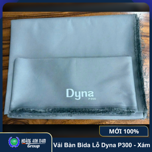 Vải Bàn Bida Lỗ Dyna P300 - xám