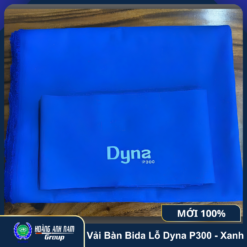 Vải Bàn Bida Lỗ Dyna P300 - xanh