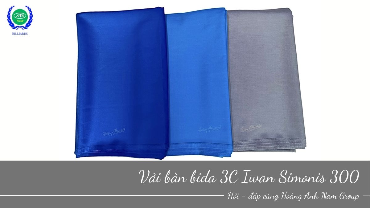 Vải bàn bida Iwan Simonis 300