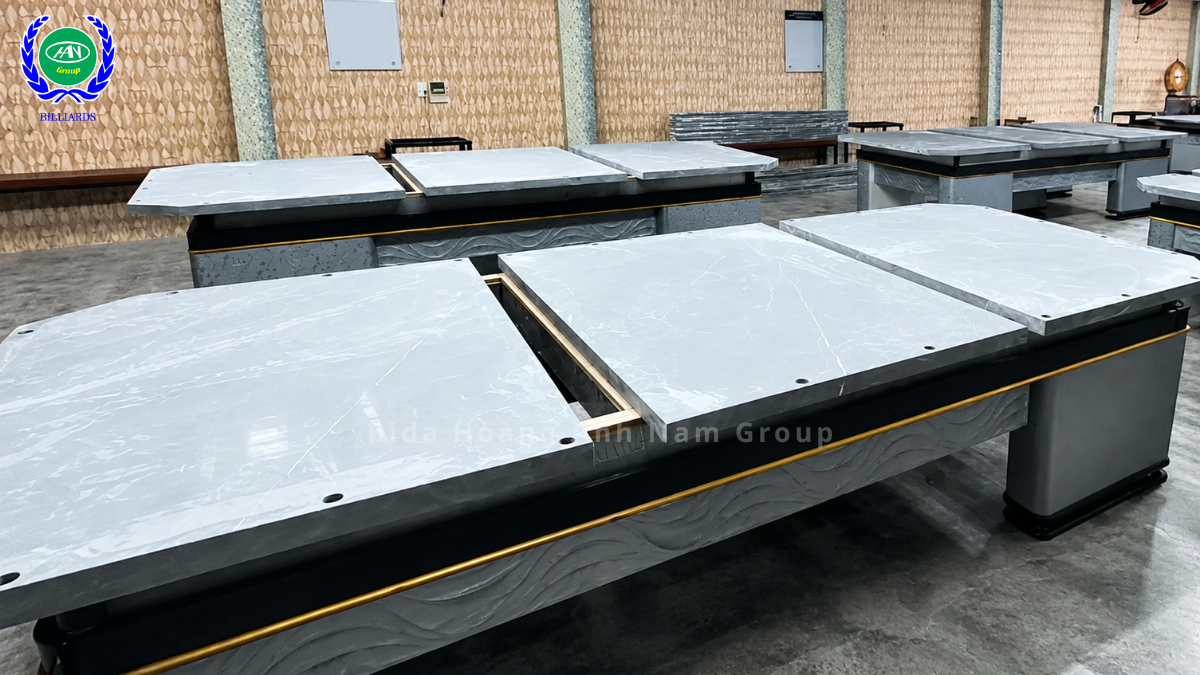 Mặt Đá Dày 6-6,5cm Chuẩn Thi Đấu Quốc Tế - Bàn 3C Carom Dyna Vietnam | Bida Hoàng Anh Nam Group