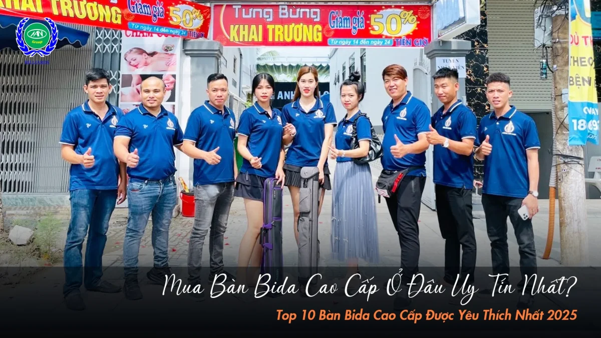 Bàn bida Hoàng Anh - Sự lựa chọn của các câu lạc bộ chuyên nghiệp