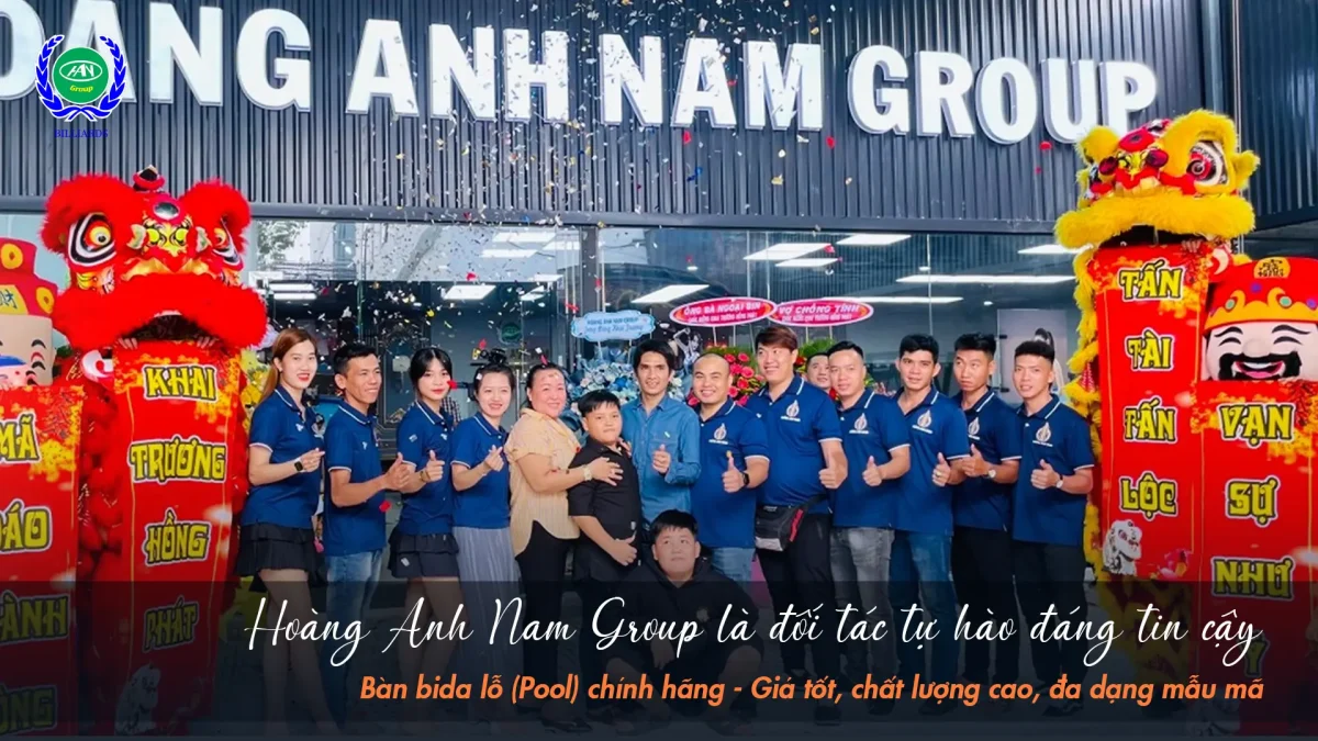 Đơn vị cung cấp bàn bida uy tín