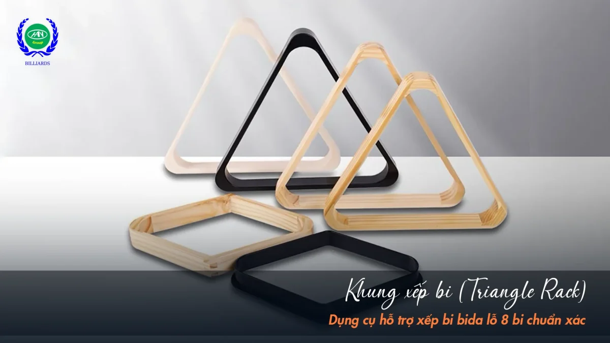 Phụ kiện - Khung xếp bi bida lỗ | Bida Hoàng Anh Nam Group