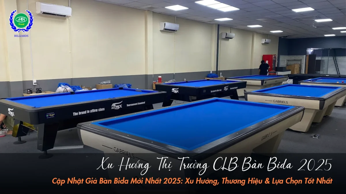 Xu hướng mở CLB và chiến lược phát triển hiệu quả | Bida Hoàng Anh Nam Group