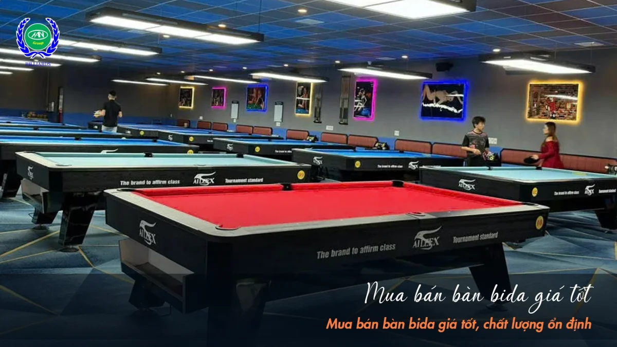 Cần lưu ý gì khi mua bàn bida giá rẻ? | Bida Hoàng Anh Nam Group