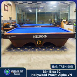 Bàn Bida 3C Hollywood Proam Alpha VN - BÀN TRÊN 90%