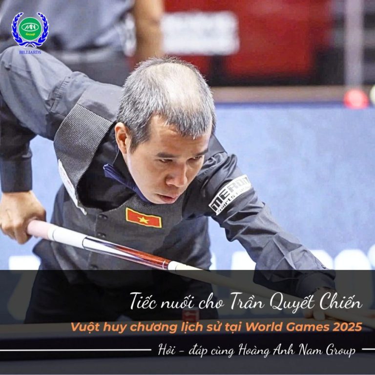 Trần Quyết Chiến vuột huy chương lịch sử tại World Games 2025