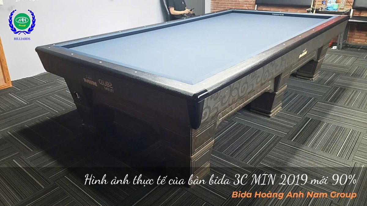 Hình ảnh thực tế của bàn bida 3C MIN 2019 mới 90% | Bida Hoàng Anh Nam Group