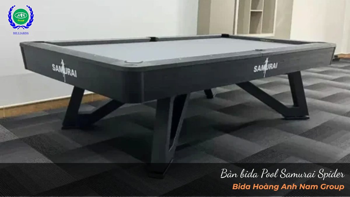 Bàn bida Pool Samurai Spider