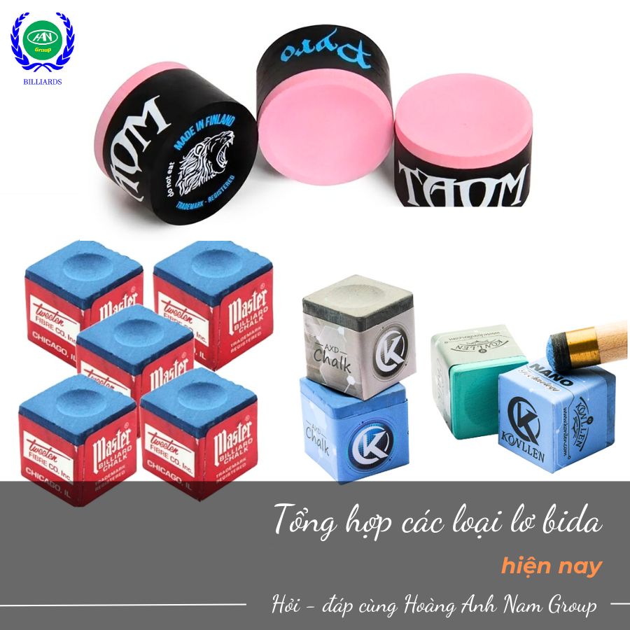 Các loại lơ bida