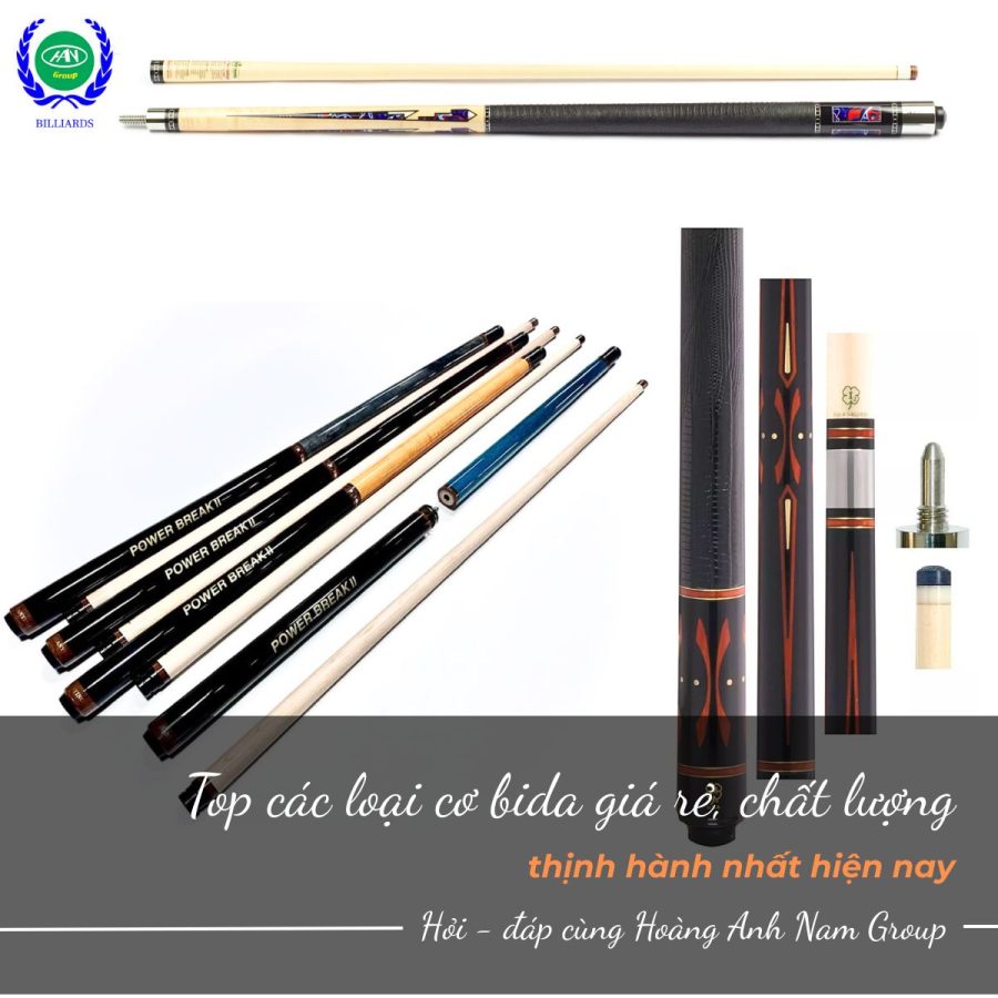 Cơ bida giá rẻ