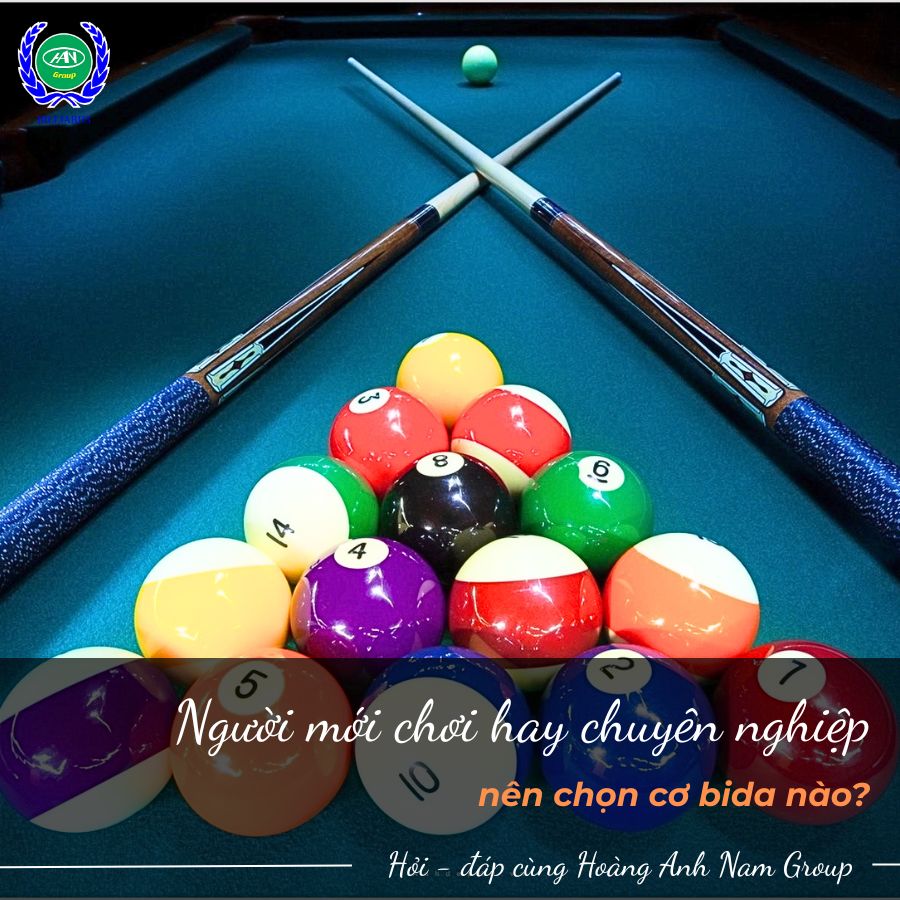 Cơ bida phù hợp