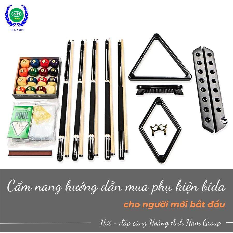 Hướng dẫn mua phụ kiện bida