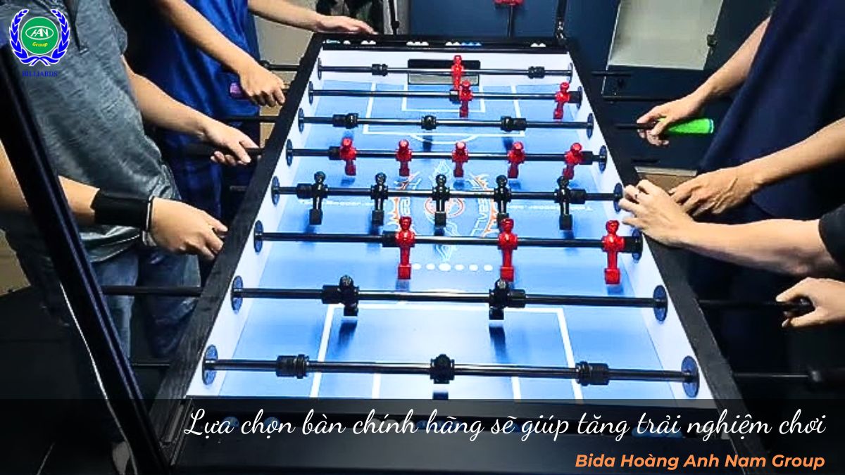 Lựa chọn bàn chính hãng sẽ giúp tăng trải nghiệm chơi
