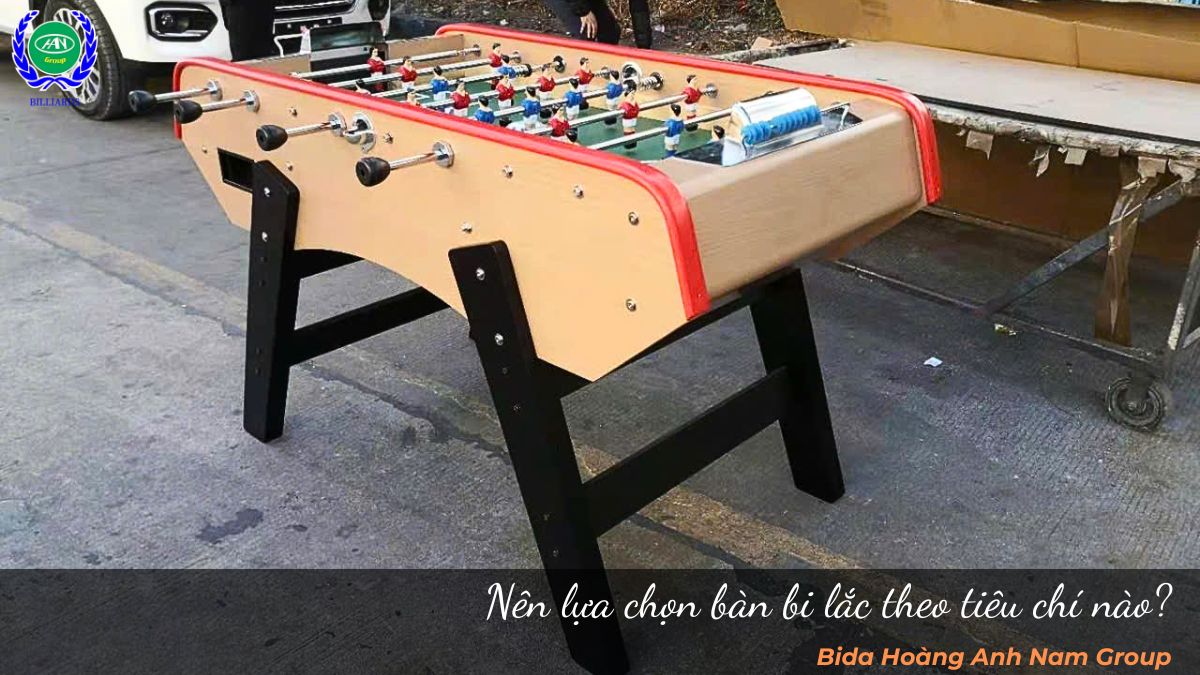 Nên lựa chọn bàn bi lắc theo tiêu chí nào?