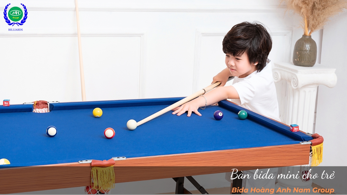 Bàn bida mini cho trẻ