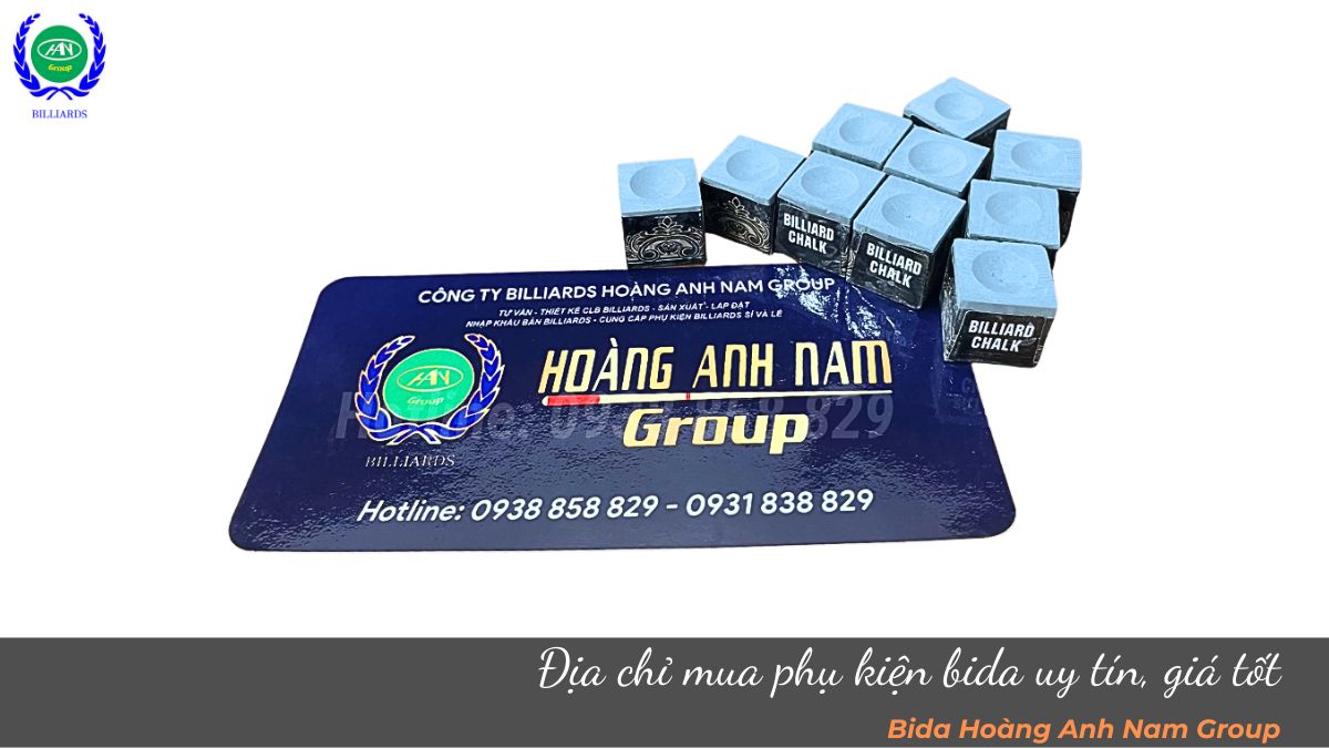 Địa chỉ mua phụ kiện bida uy tín, giá tốt 