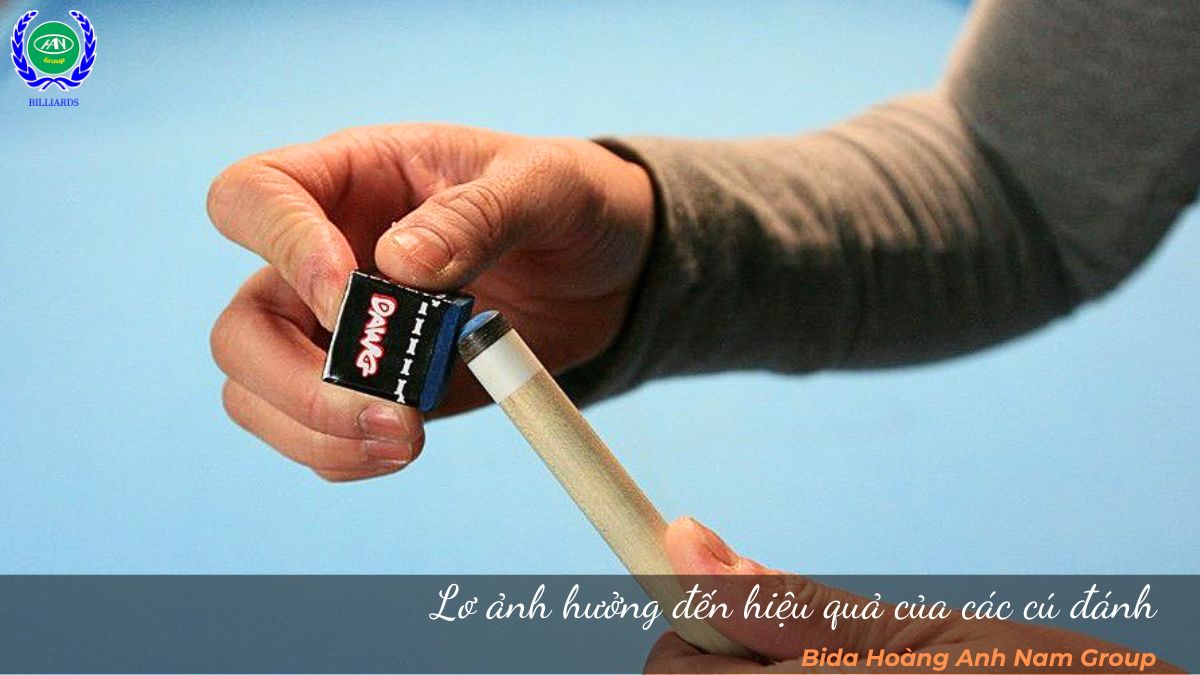 Lơ ảnh hưởng đến hiệu quả của các cú đánh 