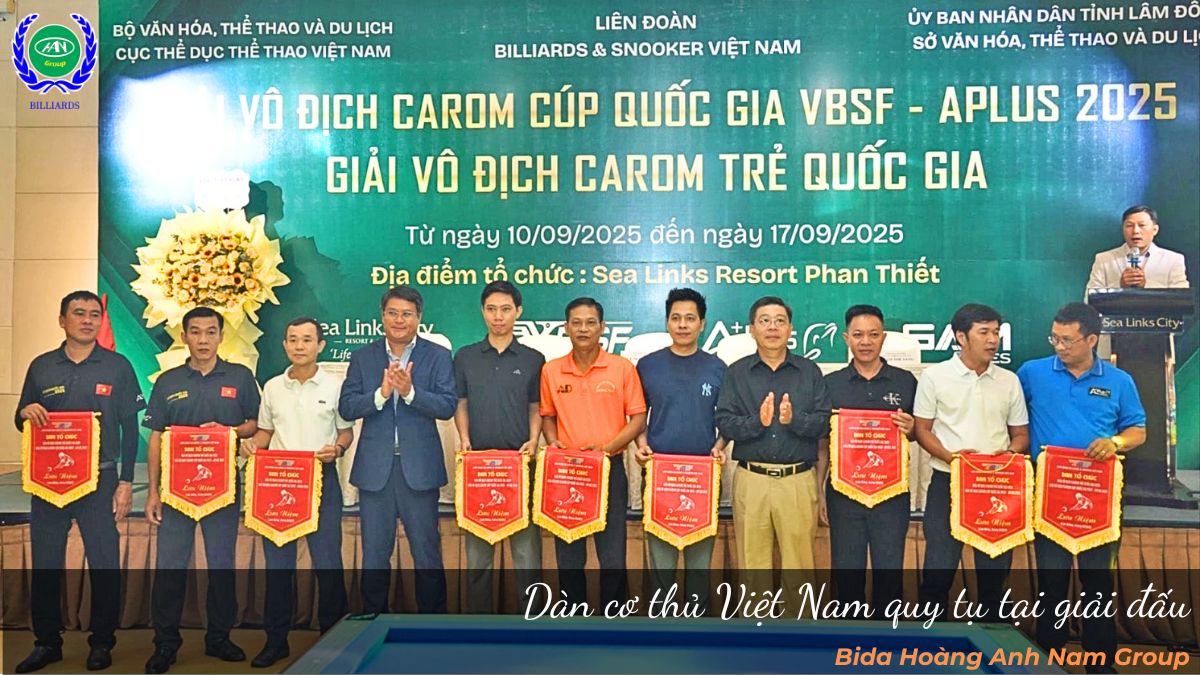 Dàn cơ thủ Việt Nam quy tụ tại giải đấu