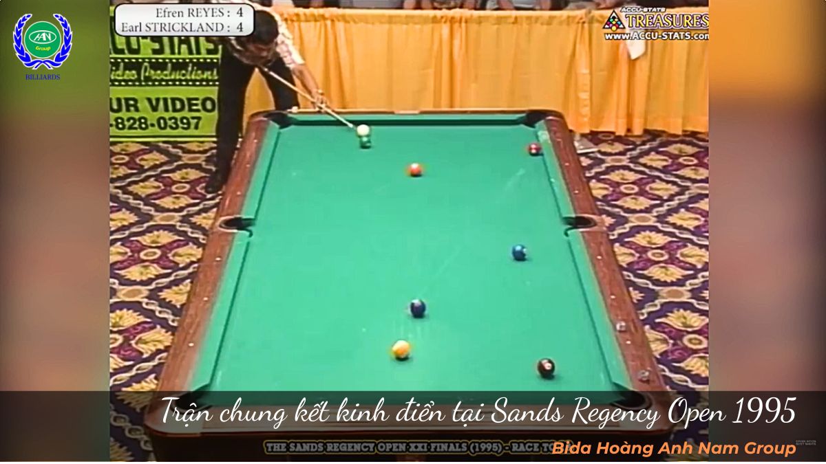 Trận chung kết kinh điển tại Sands Regency Open 1995