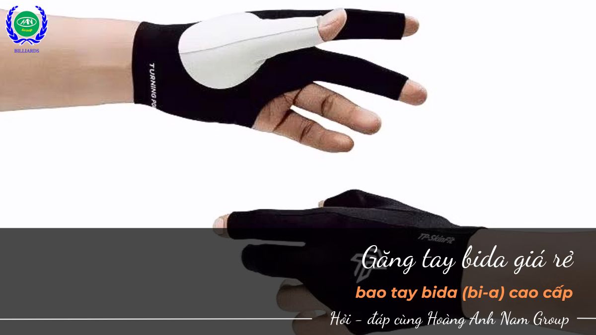 Găng tay bida giá rẻ, bao tay bida (bi-a) cao cấp 