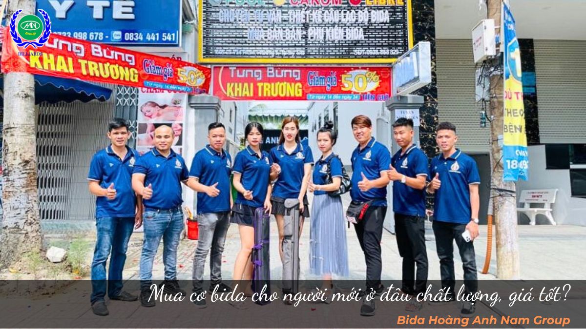 Mua cơ bida cho người mới ở đâu chất lượng, giá tốt? 