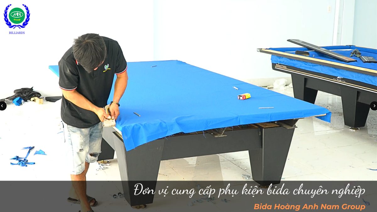 Bida Hoàng Anh Nam Group - Đơn vị cung cấp phụ kiện bida chuyên nghiệp