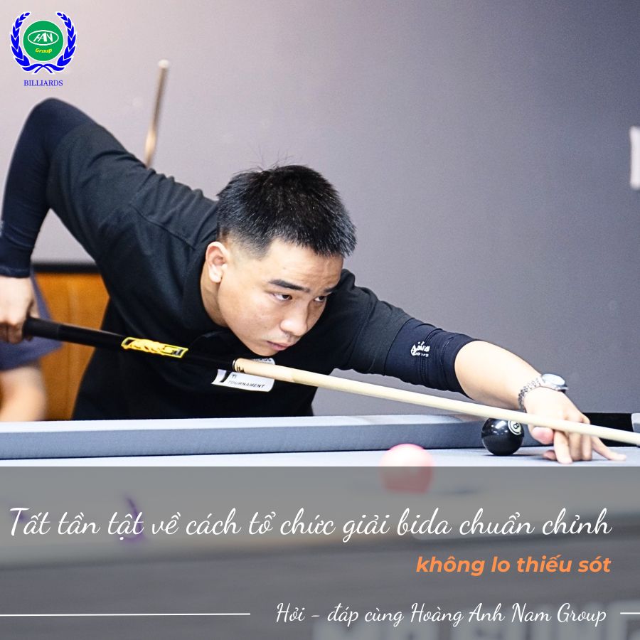 Cách tổ chức giải bida