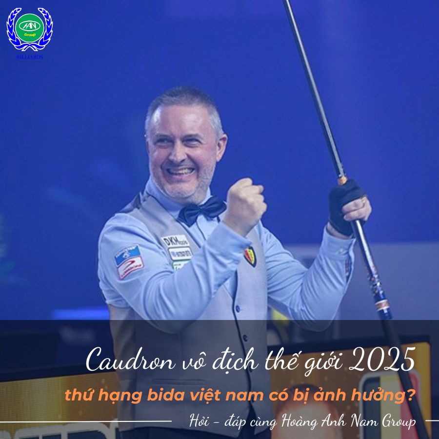 Caudron vô địch thế giới 2025
